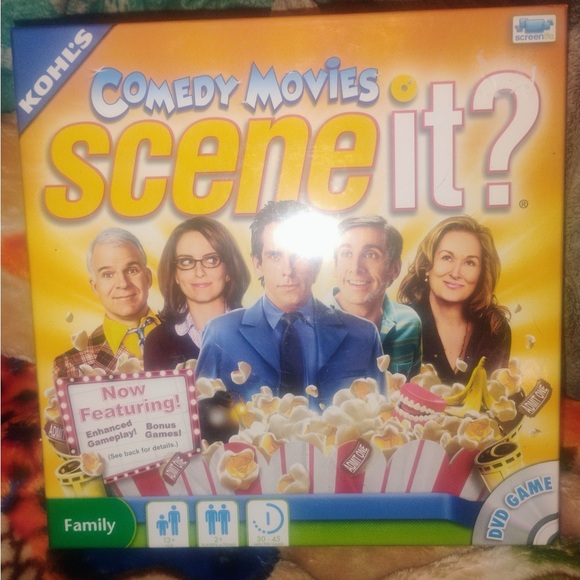 Kohl's Other - Kohl's Scene It? Comedy Movies Game - Yellow and Blue
